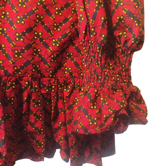 Ofuure Mini Ruffle dress B3 - Picture 9 of 13